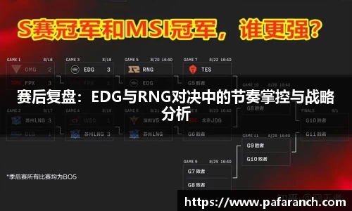 赛后复盘：EDG与RNG对决中的节奏掌控与战略分析